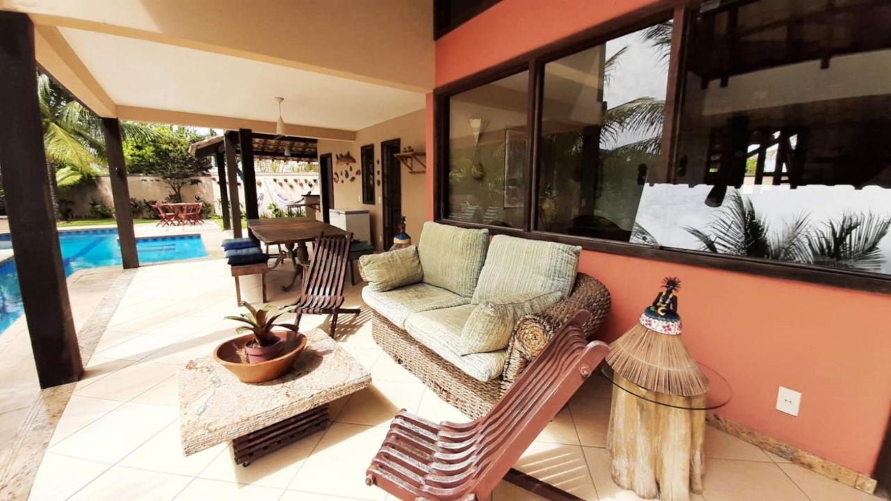 Casa Com Vista Para O Mar De Taperapuan Porto Seguro Exterior photo